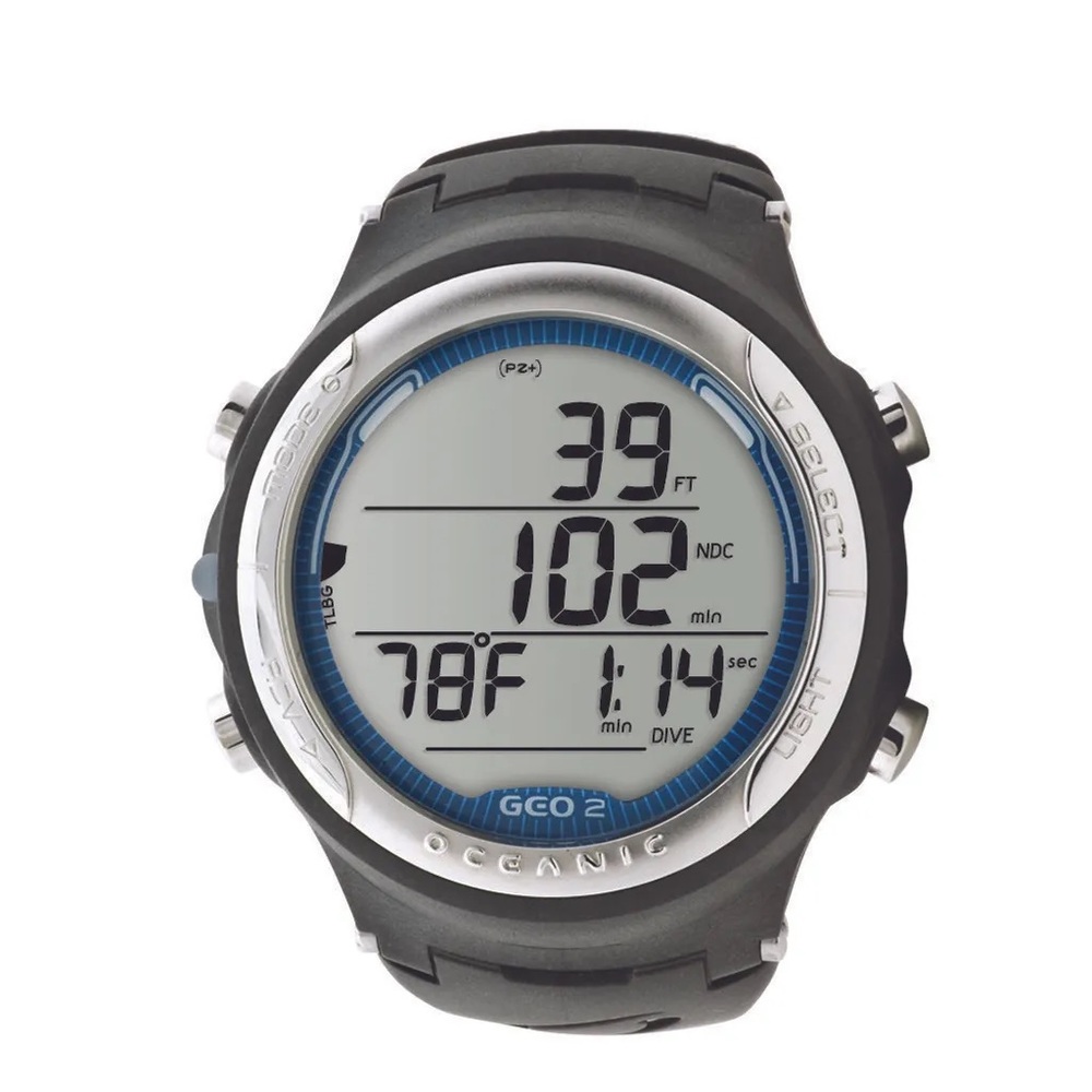 Oceanic Geo 2 Dive Computer - Blue Titanium